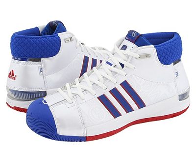 ADIDAS TS PRO MODEL BILLUPS - White/Collegiate Royal/University Red