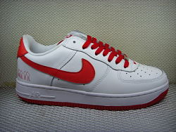 NIKE AIR FORCE 1 RED/WHITE