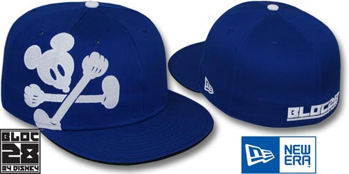 NEW ERA BLOC 28 SKULL N` BONES MICKEY FITTED CAP