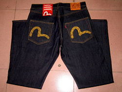EVISU HERITAGE GOLD JEAN