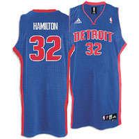ADIDAS NBA PISTONS SWINGMAN ROAD JERSEY - RICHARD HAMILTON