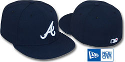 NEW ERA BRAVES ALTERNATE PERFOMANCE 2 FITTED CAP