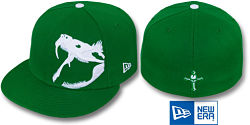 NEW ERA RATTLER KELLY-WHITE FITTED CAP