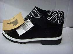 Timberland Black Rolltop Boot